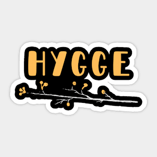 Hygge - Branch and berries Sticker